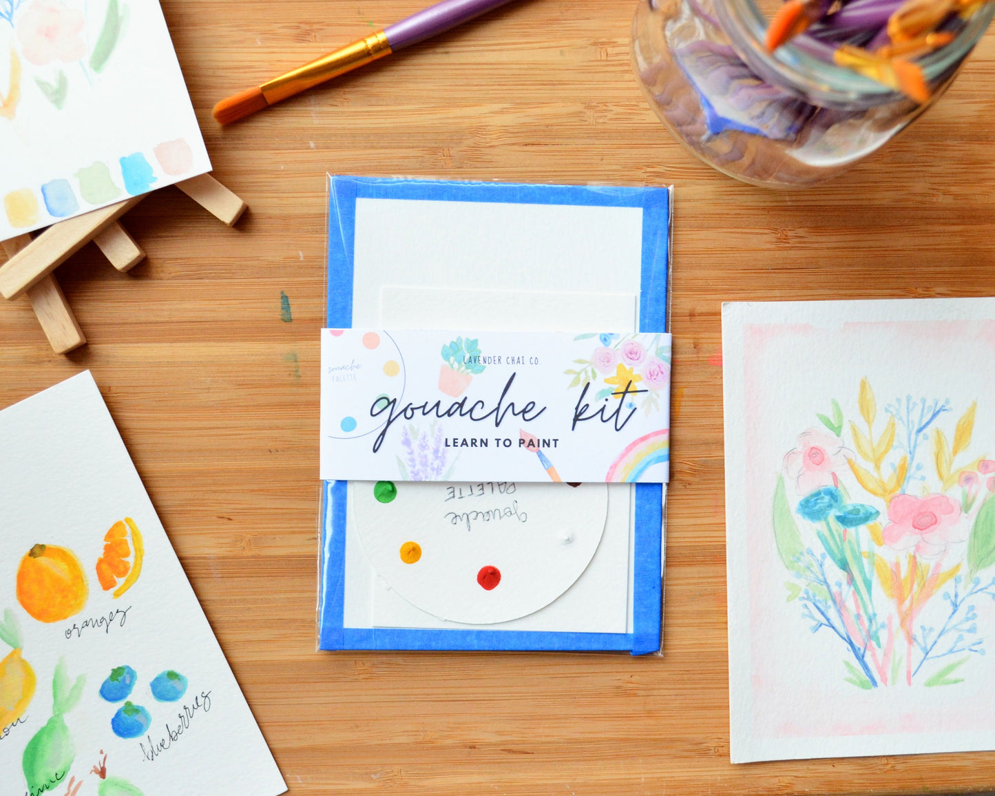 DIY Gouache Painting Kit