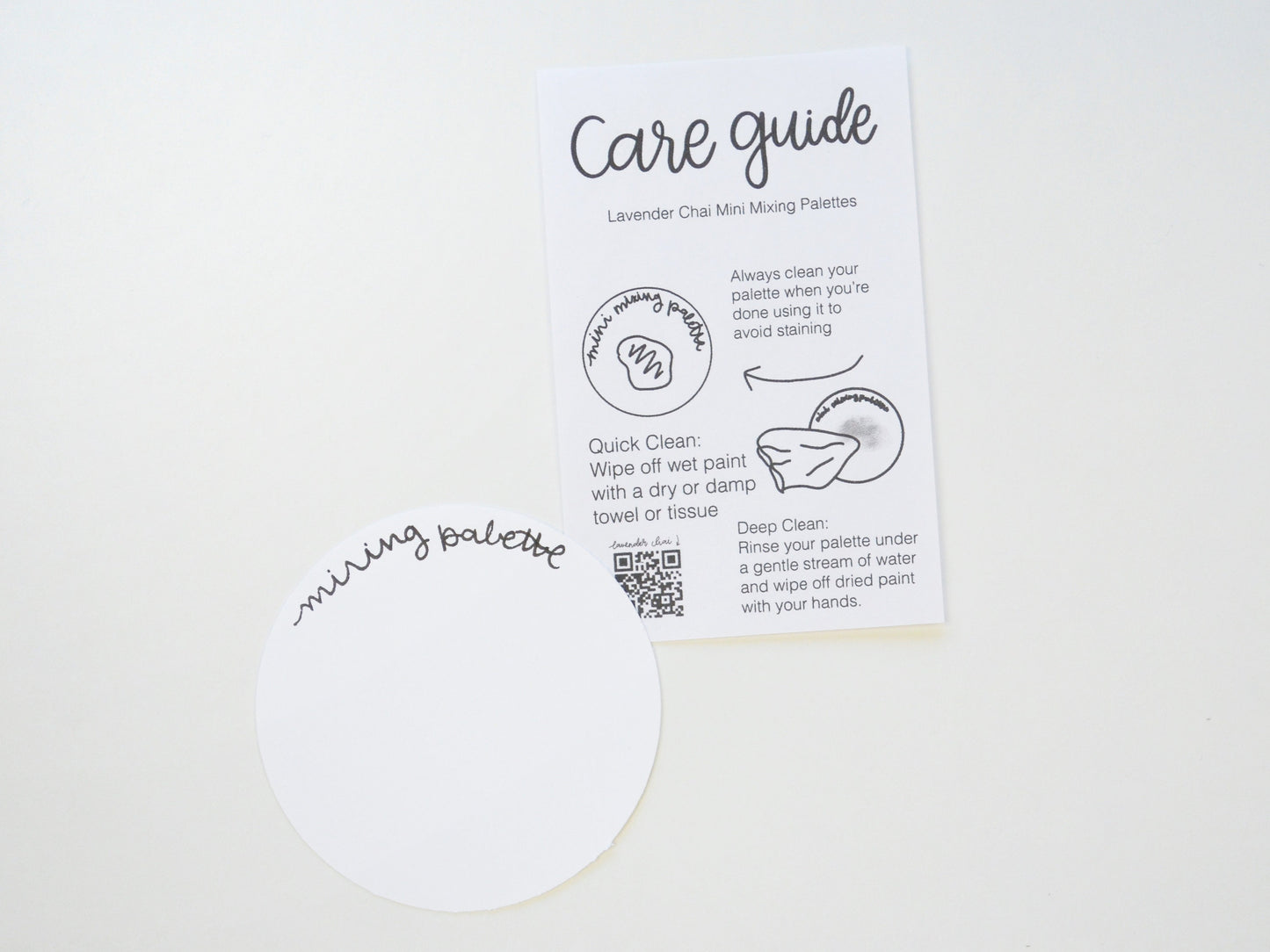 Reusable Mini Mixing Palette- 3 Pack