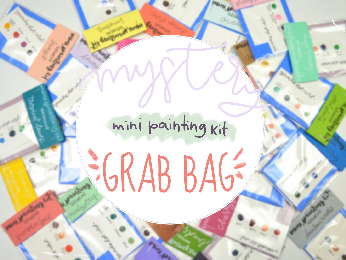 Mystery Grab Bag Mini Painting Kit
