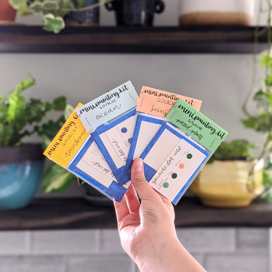 A Beginner’s Guide to Mini Watercolor Painting Kits (And Why They’re Perfect for Beginners)