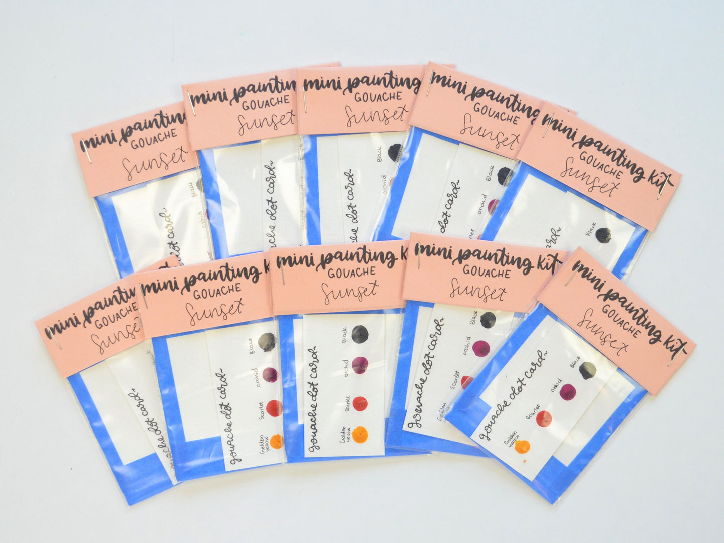 DIY Painting Party Mini Kit with Easels