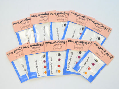 DIY Painting Party Mini Kit with Easels