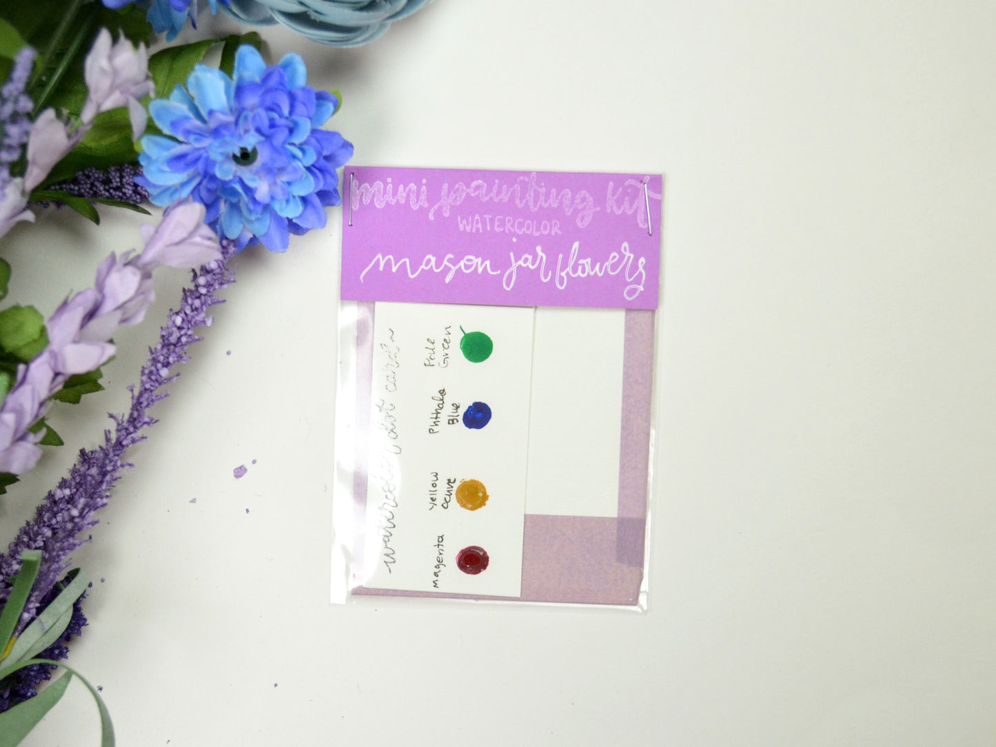 Mini Painting Kit- Mason Jar Flowers