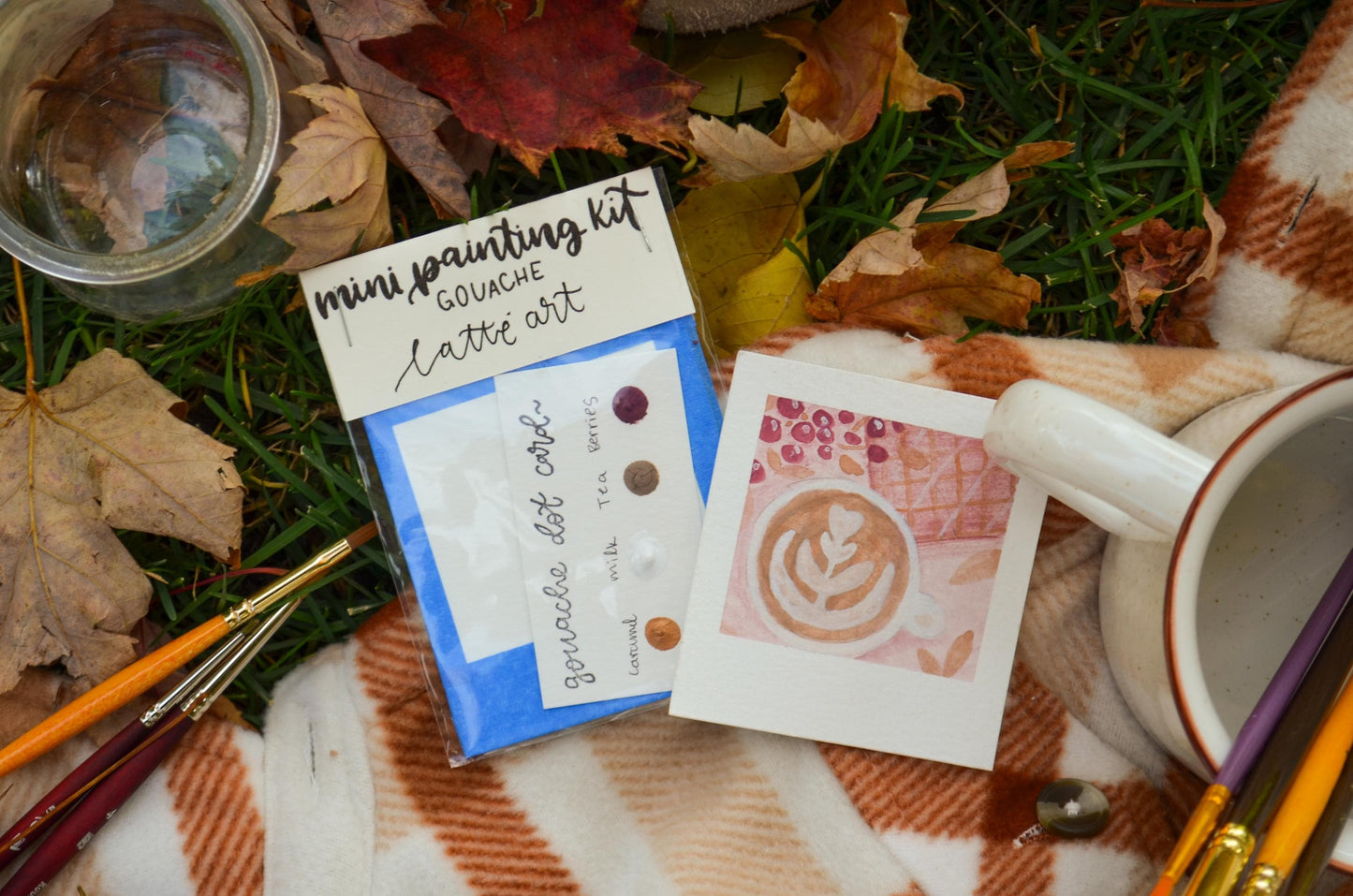 Mini Painting Kit- Latte Art