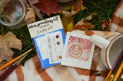 Mini Painting Kit- Latte Art