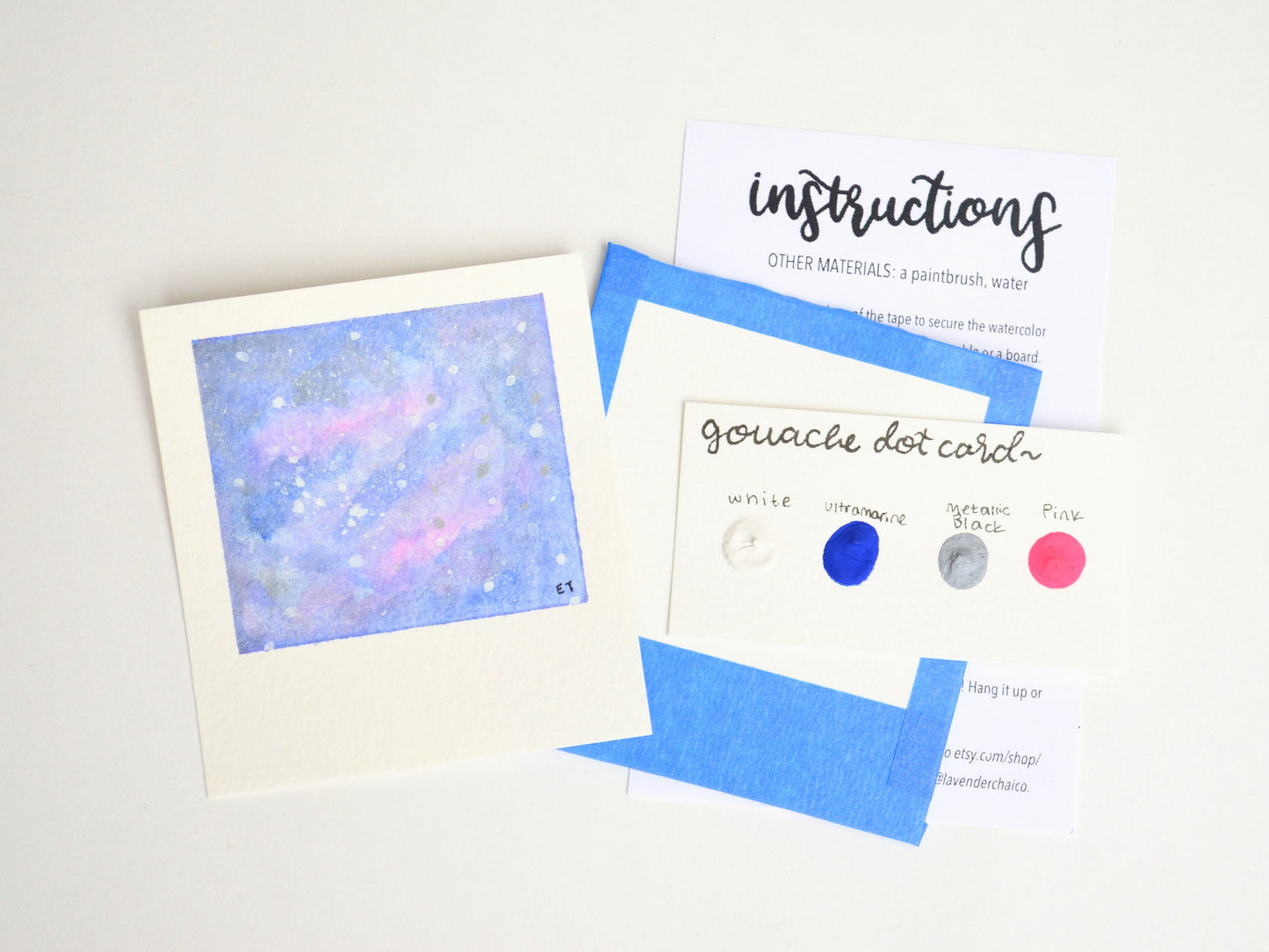 Mini Painting Kit- Galaxy