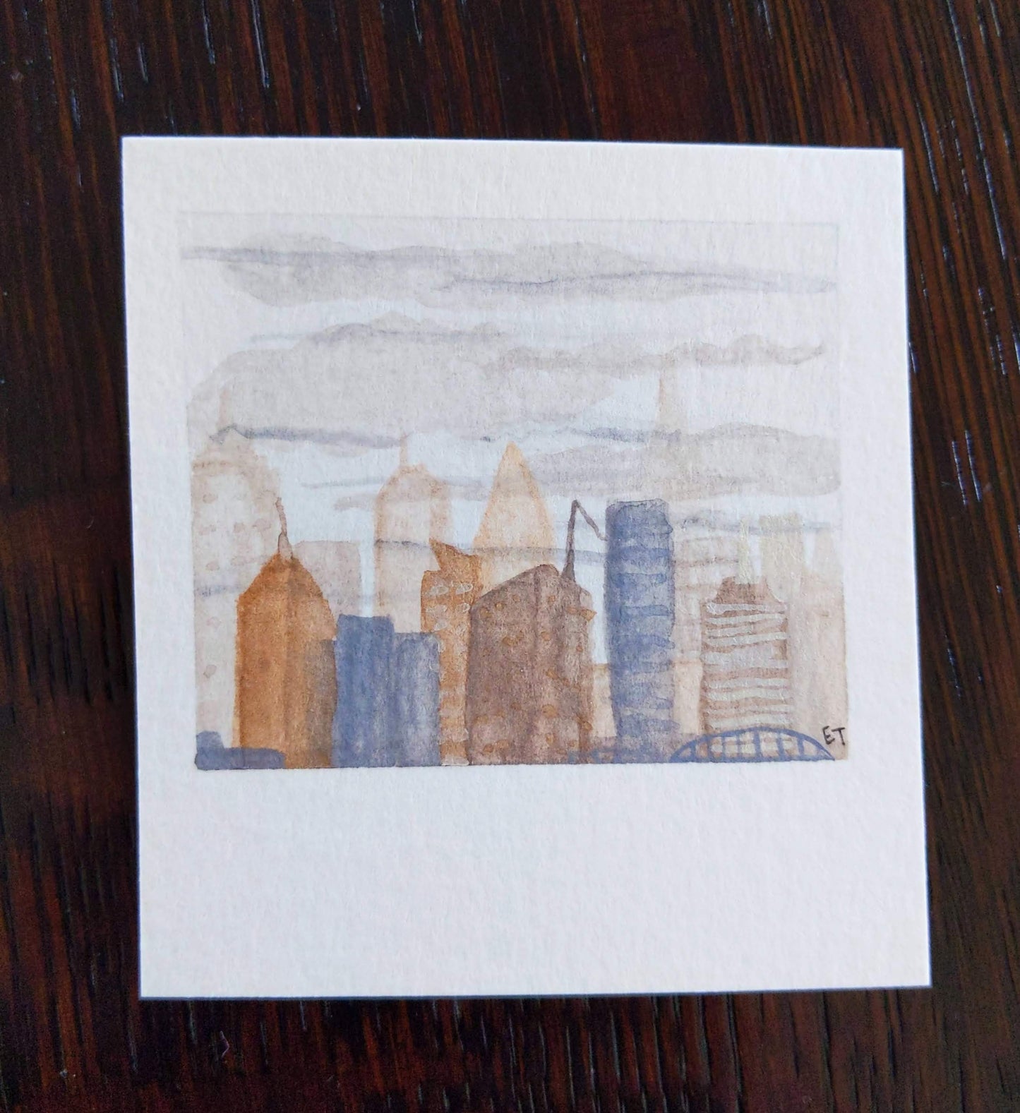 Mini Painting Kit- Downtown Weather