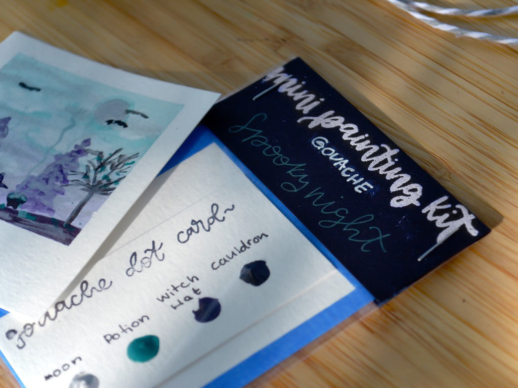 Mini Painting Kit- Spooky Night