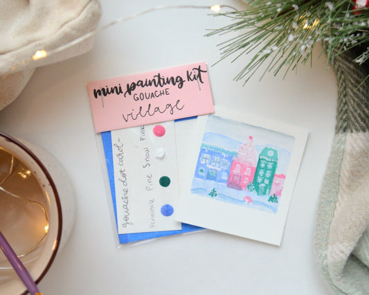 Mini Painting Kit- Village