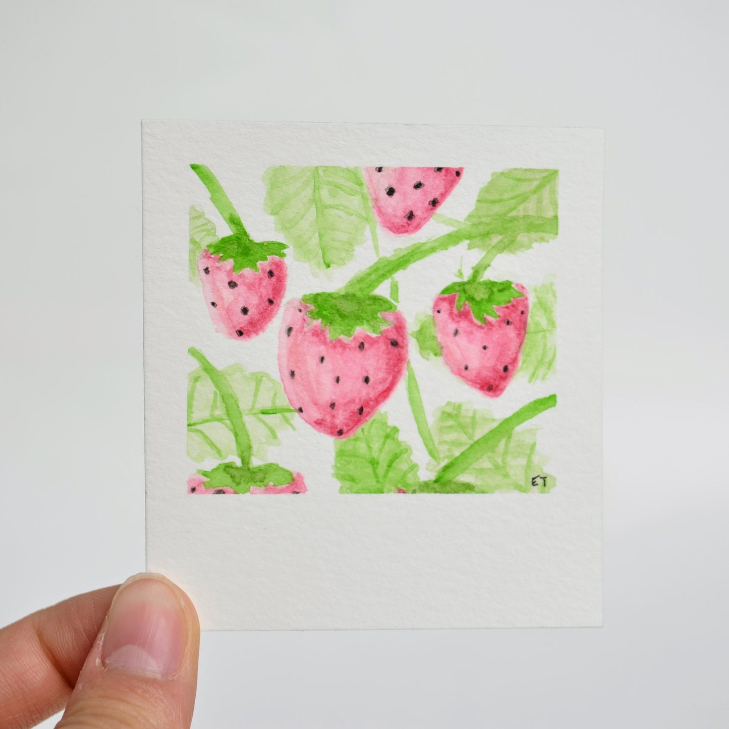 Mini Painting Kit- Strawberries