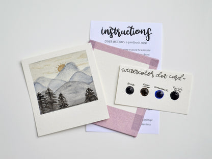 Mini Painting Kit- Mountains