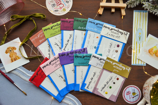 12 Days of Mini Painting Kits | 12-Day Advent Calendar