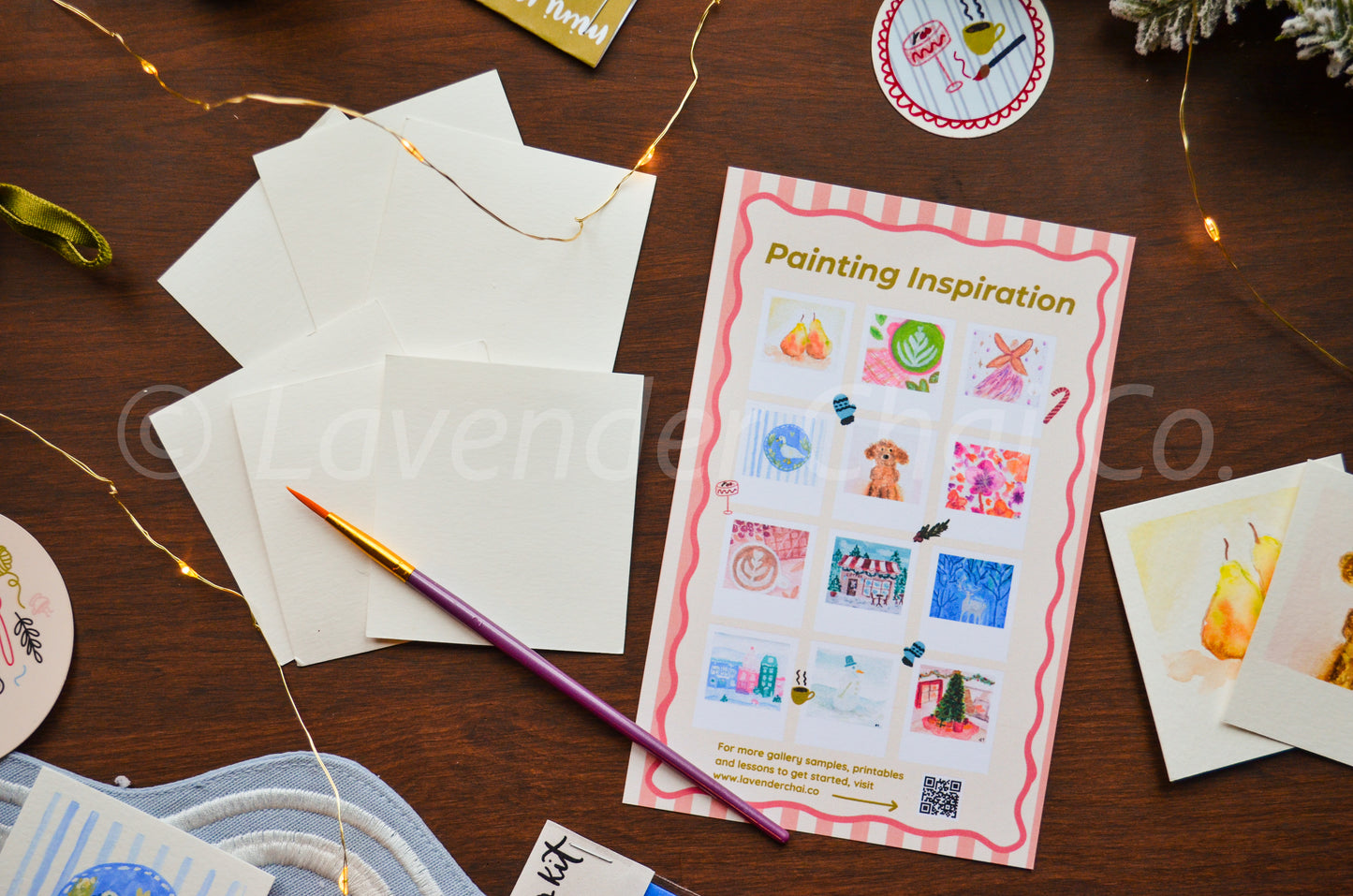 12 Days of Mini Painting Kits | 12-Day Advent Calendar