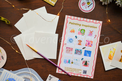 12 Days of Mini Painting Kits | 12-Day Advent Calendar