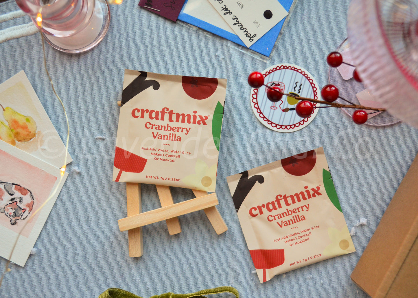 Paint & Sip Holiday Cocktail Kit