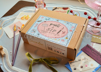 Paint & Sip Holiday Cocktail Kit