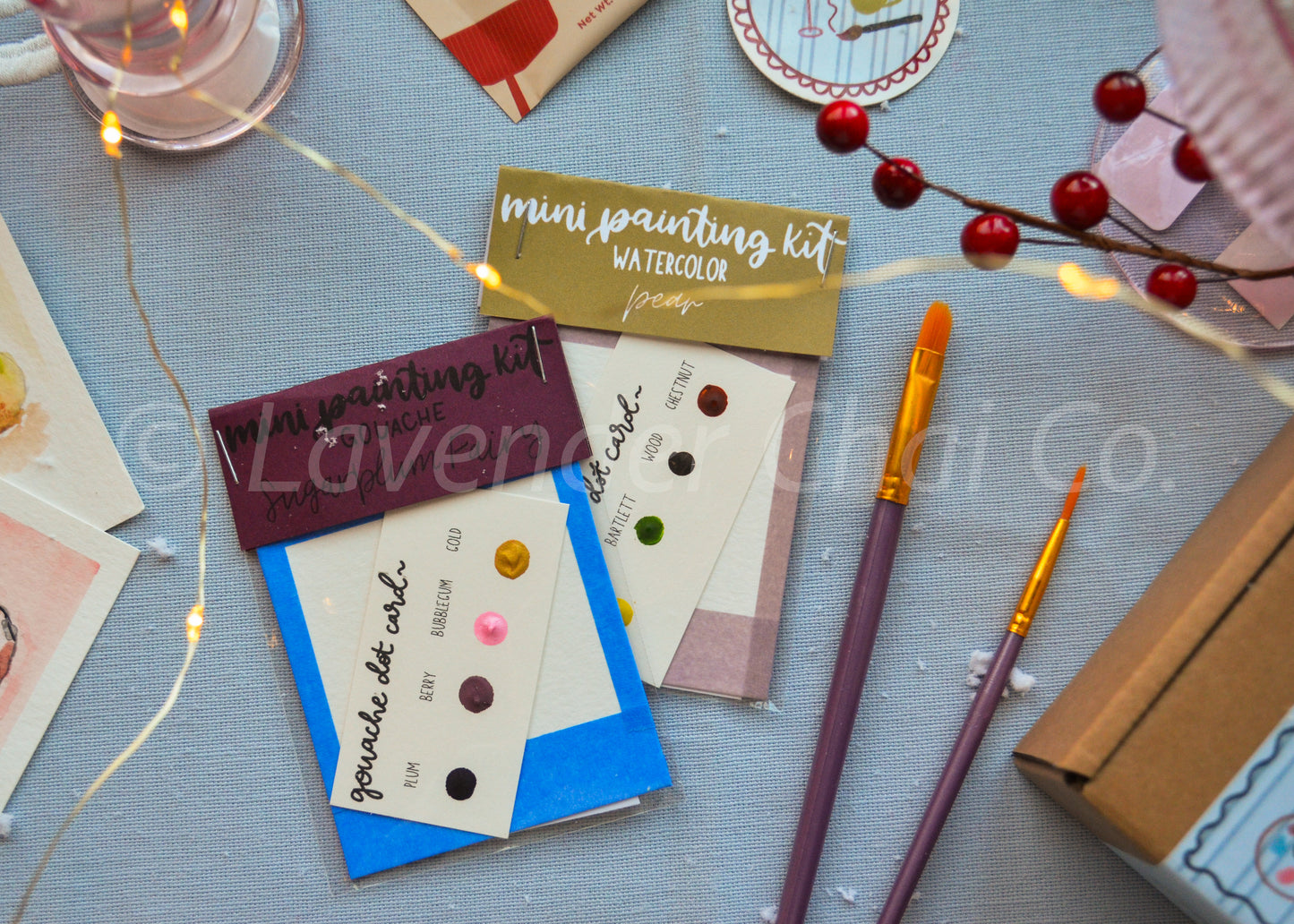 Paint & Sip Holiday Cocktail Kit