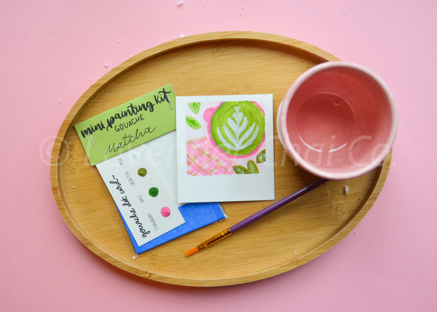 Mini Painting Kit- Matcha