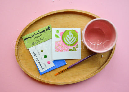 Mini Painting Kit- Matcha
