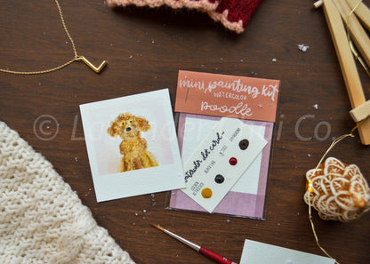 Mini Painting Kit- Poodle