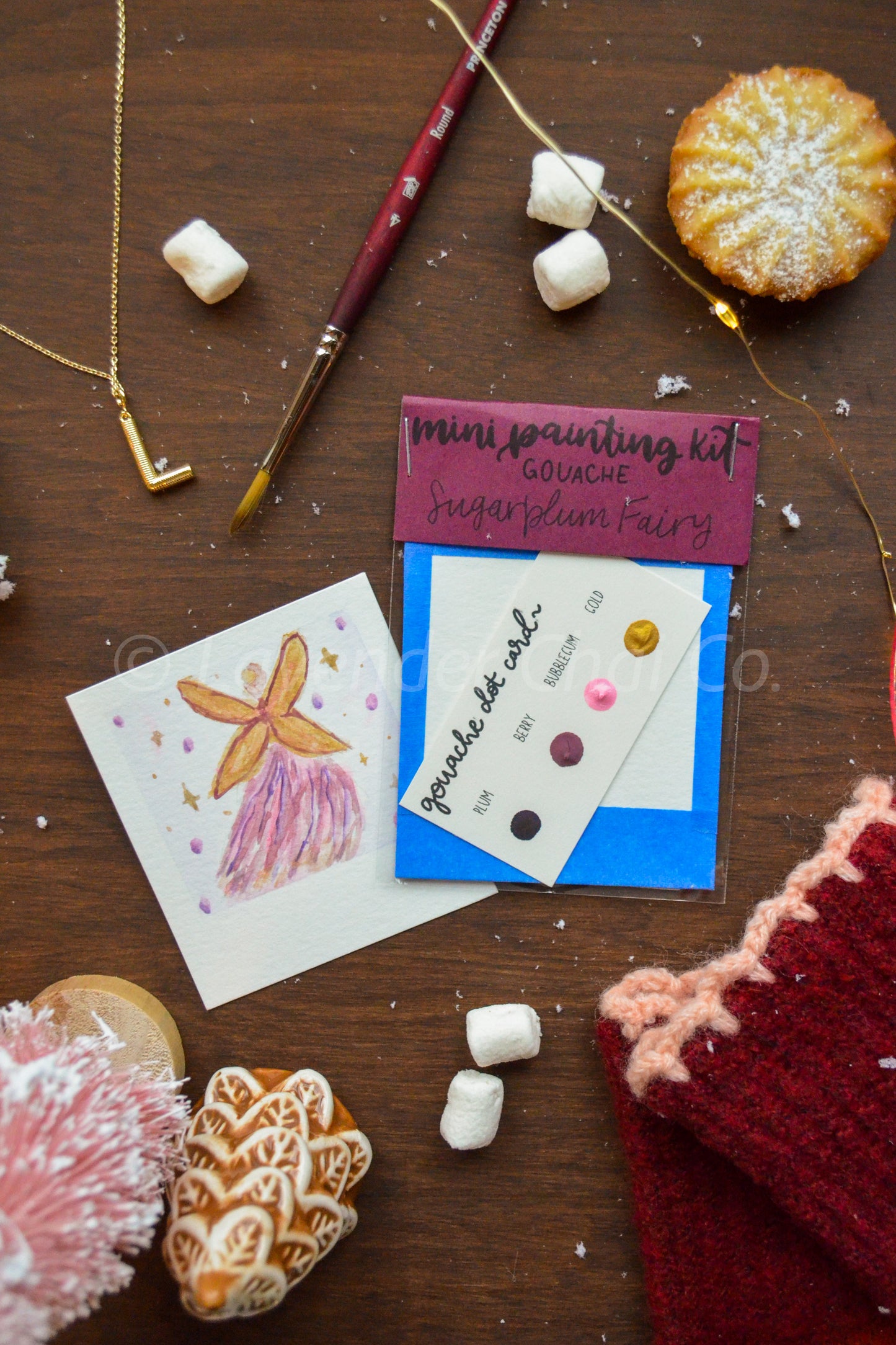 Mini Painting Kit- Sugarplum Fairy