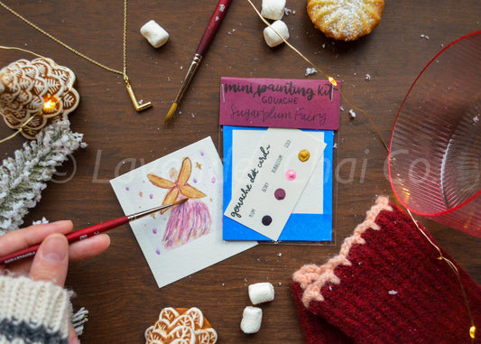 Mini Painting Kit- Sugarplum Fairy