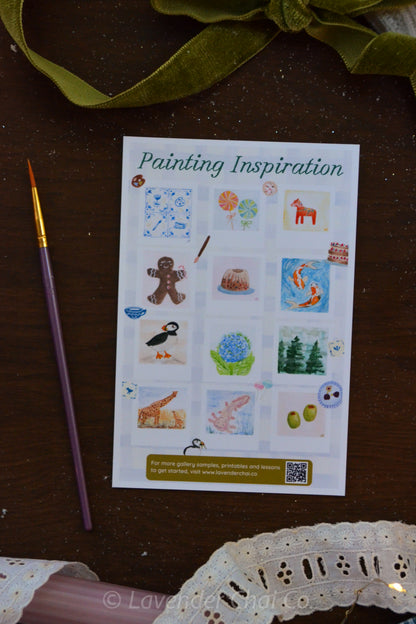 12 Days of Mini Painting Kits | 12-Day Advent Calendar