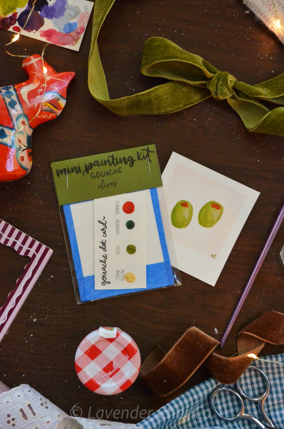 Mini Painting Kit- Olives