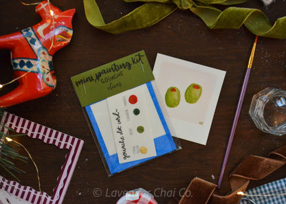 Mini Painting Kit- Olives