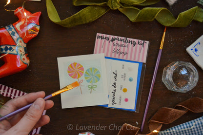 Mini Painting Kit- Lollipop