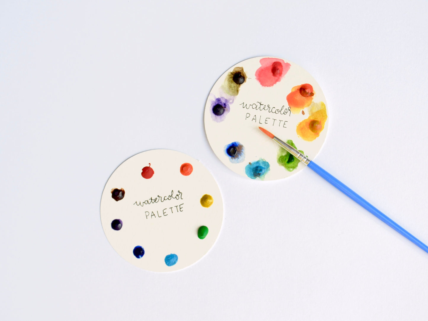 DIY Painting Kit BUNDLE Watercolor & Gouache + 4 FREE Brushes!