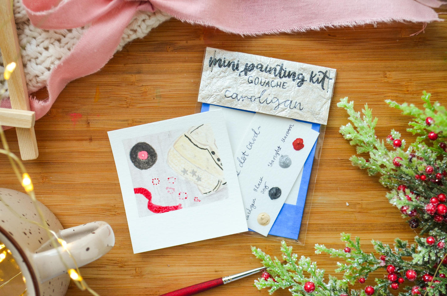 Mini Painting Kit- Cardigan