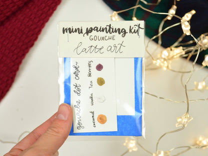 Mini Painting Kit- Latte Art