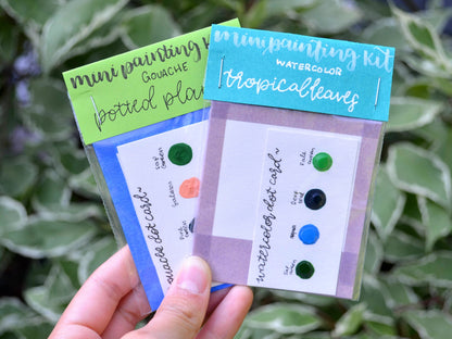 Mini Painting Kit Duo- Green Thumb