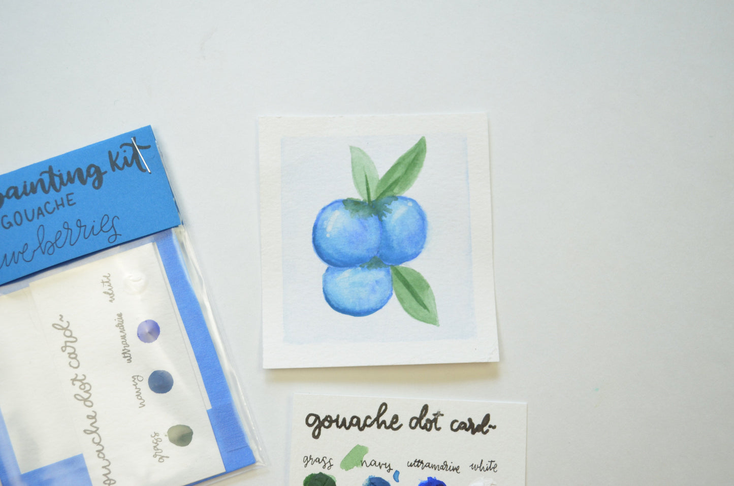 Mini Painting Kit- Blueberries