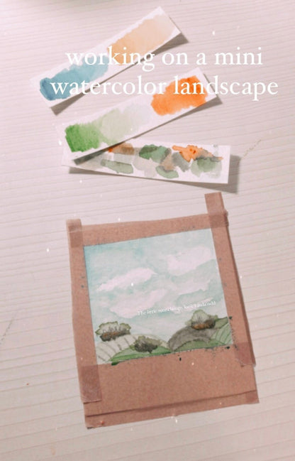 Mini Painting Kit- Landscape