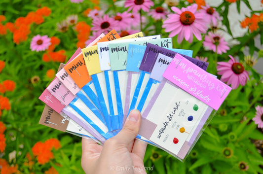 Mini Painting Kit Flower Garden Mega Bundle
