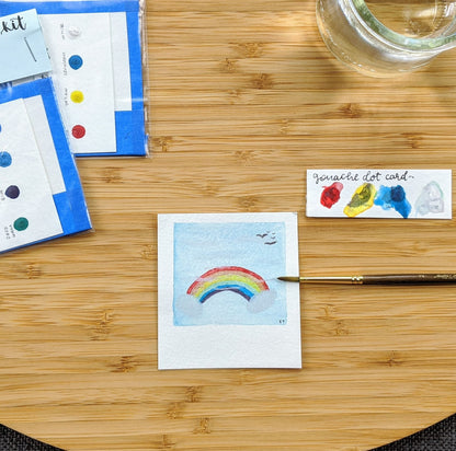 Mini Painting Kit- Rainbow