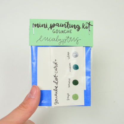 Mini Painting Kit- Eucalyptus