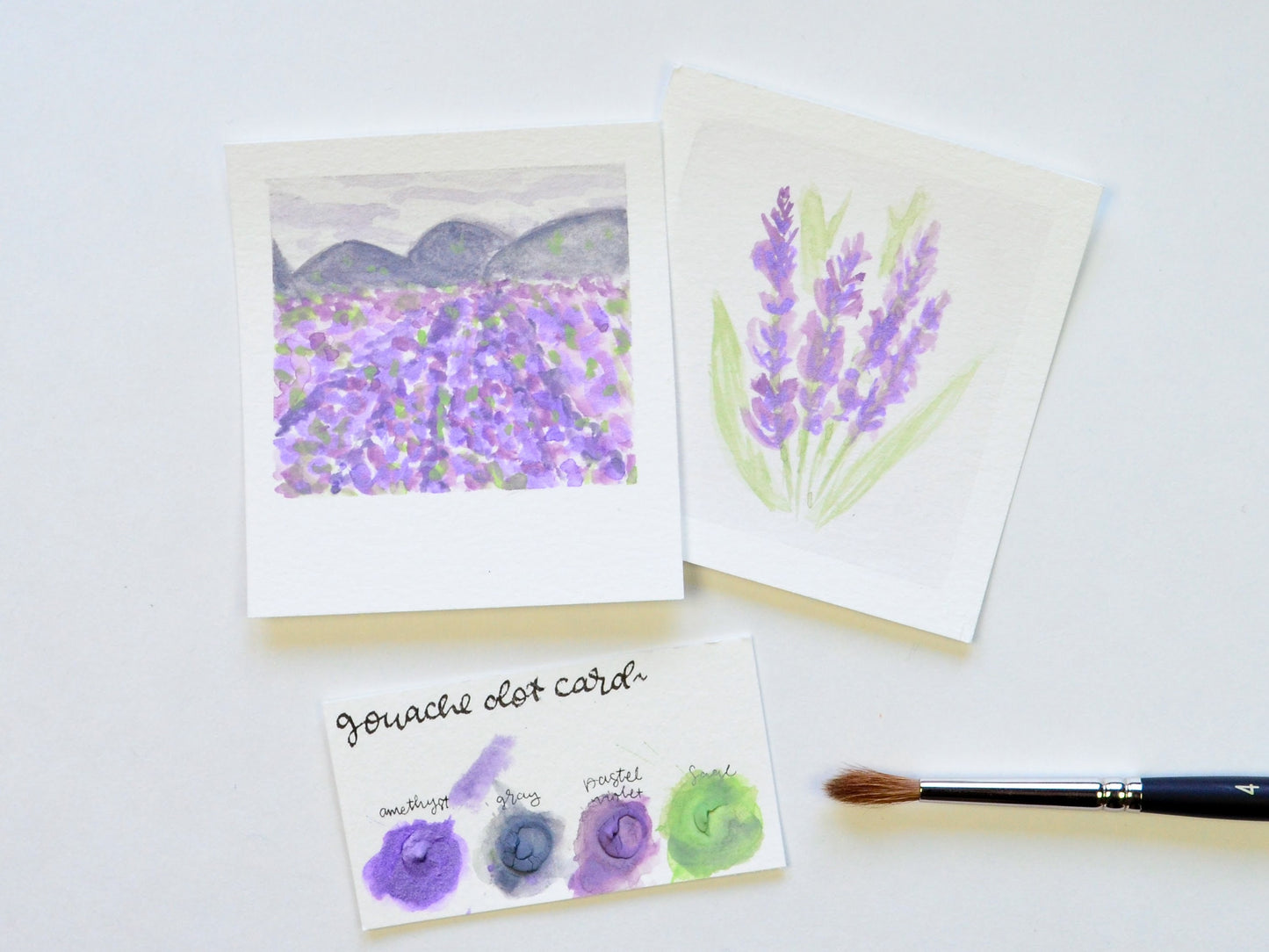 Mini Painting Kit- Lavender