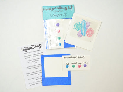 Mini Painting Kit- Gemstones