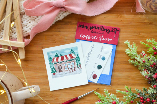 Mini Painting Kit- Coffee Shop