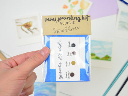 Mini Painting Kit- Sparrows