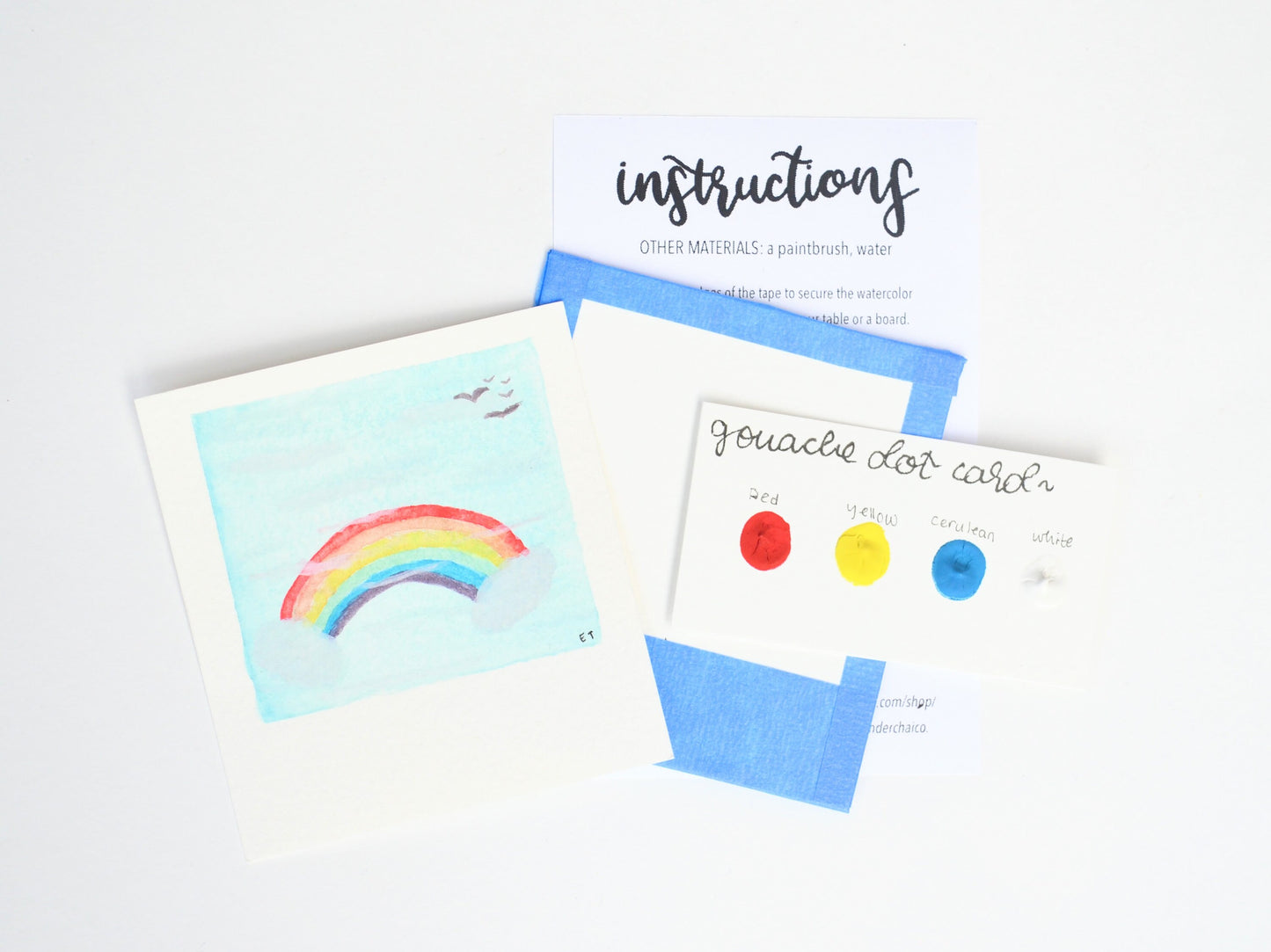 Mini Painting Kit- Rainbow