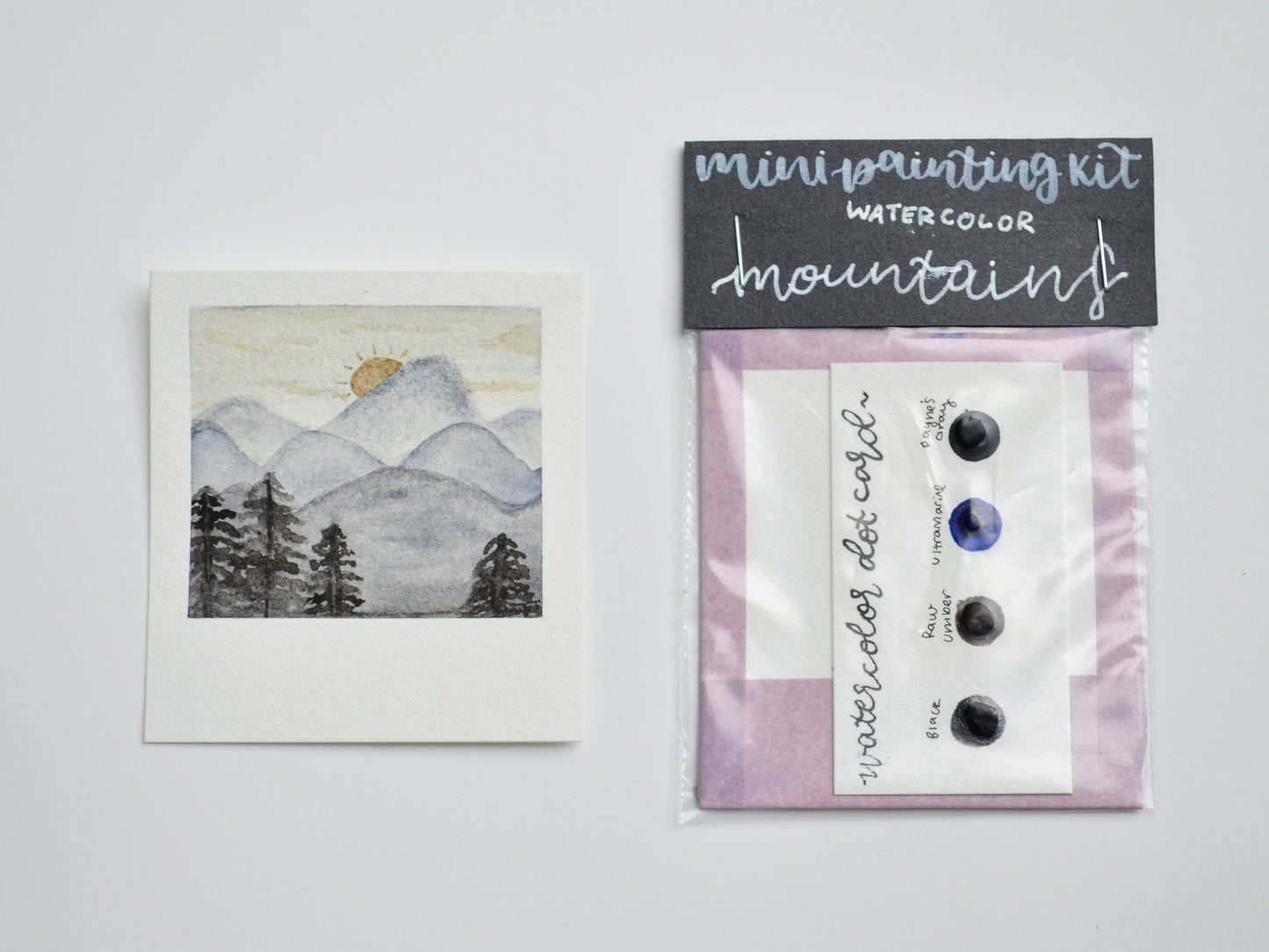 Mini Painting Kit- Mountains