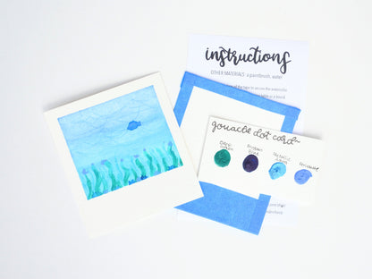 Mini Painting Kit- Ocean