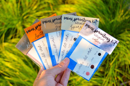 Animal Friends Mini Painting Kit Watercolor BUNDLE