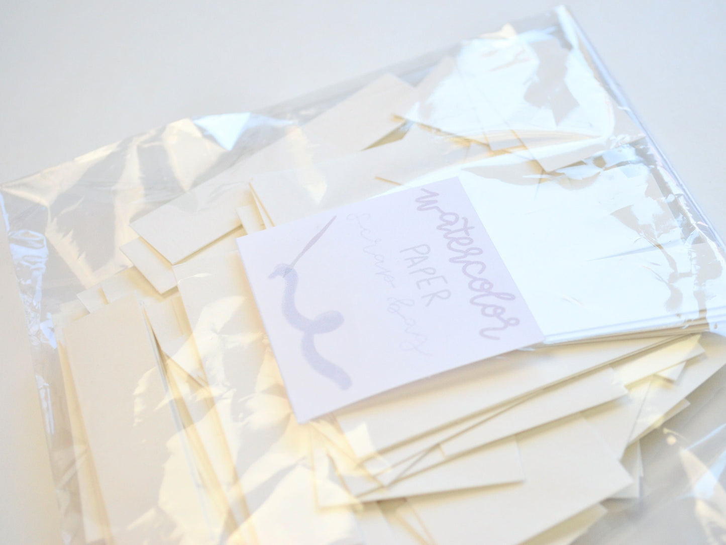 Watercolor Paper Scrap Bundle- Cold-Pressed 140 lb