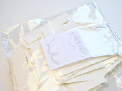 Watercolor Paper Scrap Bundle- Cold-Pressed 140 lb