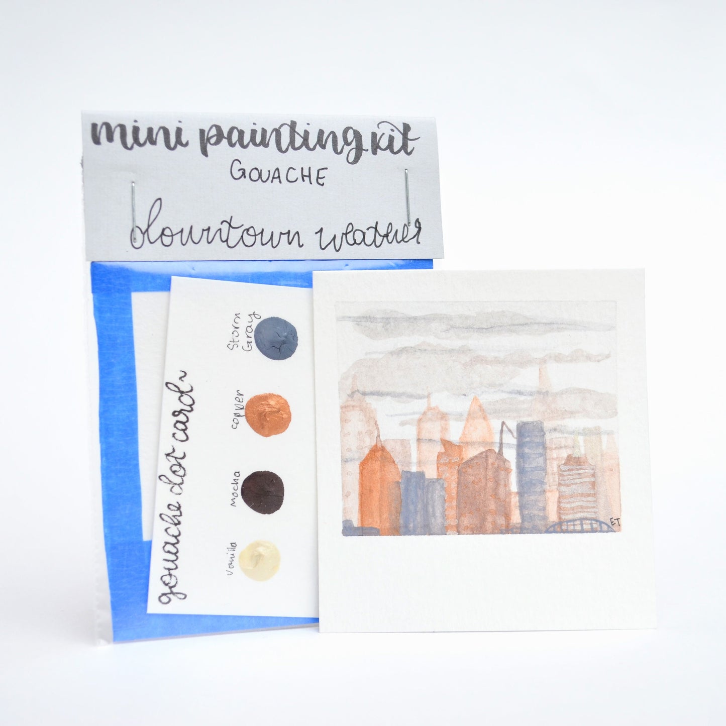 Mini Painting Kit- Downtown Weather
